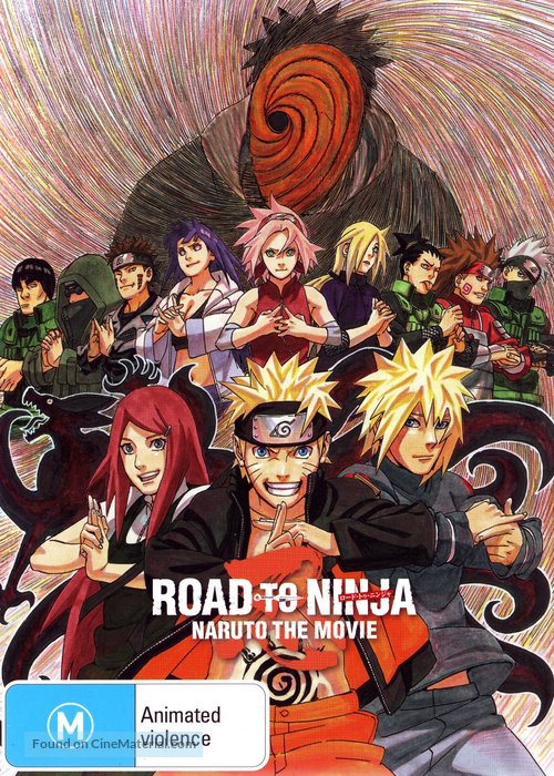 Road to Ninja: Naruto the Movie - Australian DVD movie cover