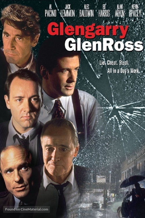 Glengarry Glen Ross - DVD movie cover