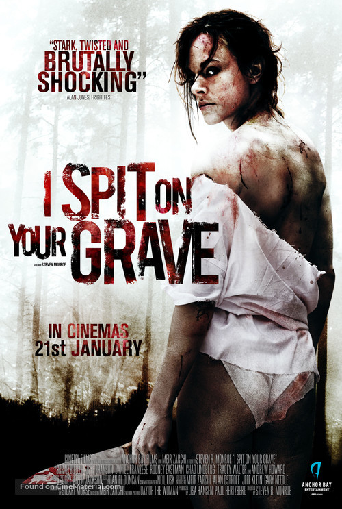 I Spit on Your Grave - British Movie Poster