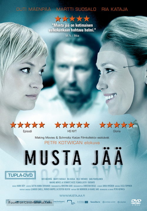 Musta j&auml;&auml; - Finnish DVD movie cover