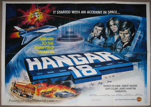 Hangar 18 - British Movie Poster