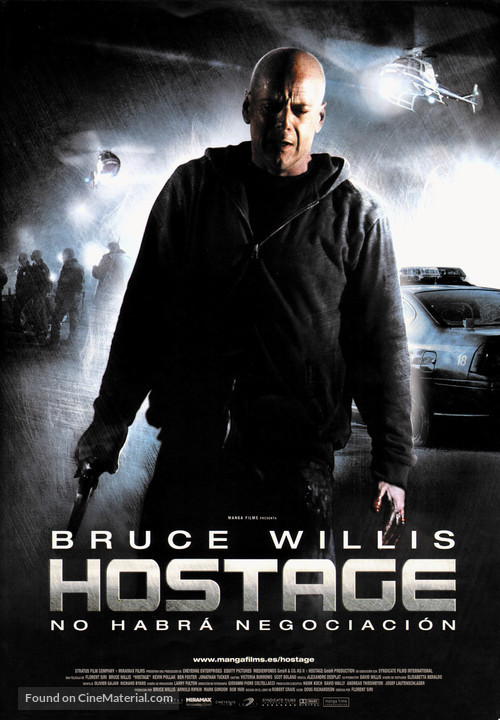 Hostage - Spanish Movie Poster