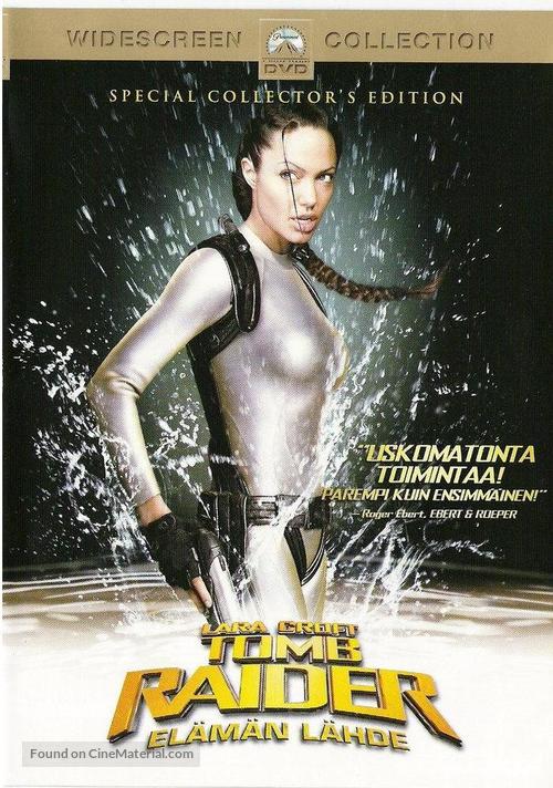 Lara Croft Tomb Raider: The Cradle of Life - Finnish DVD movie cover