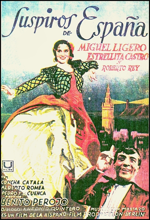 Suspiros de Espa&ntilde;a - Spanish Movie Poster