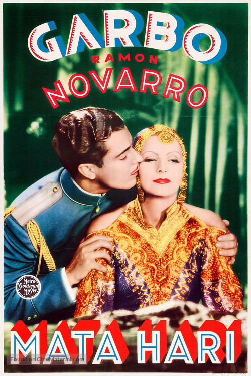 Mata Hari - Finnish Movie Poster
