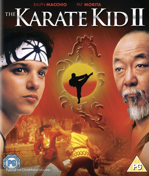 The Karate Kid, Part II - British Blu-Ray movie cover