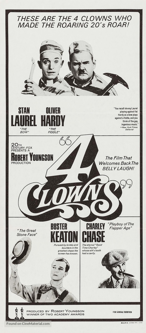 4 Clowns - Australian Movie Poster