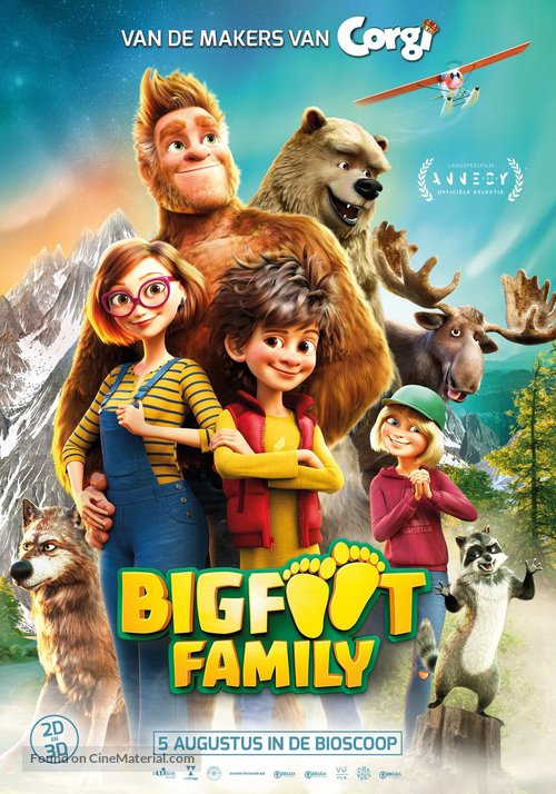 Bigfoot Family - Belgian Movie Poster