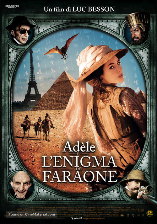 Les aventures extraordinaires d&#039;Ad&egrave;le Blanc-Sec - Italian Movie Poster