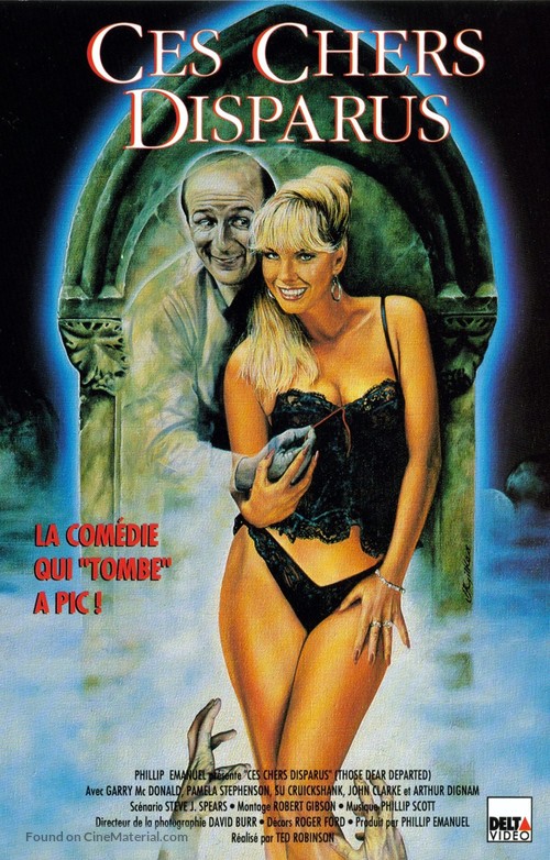 Those Dear Departed - French VHS movie cover