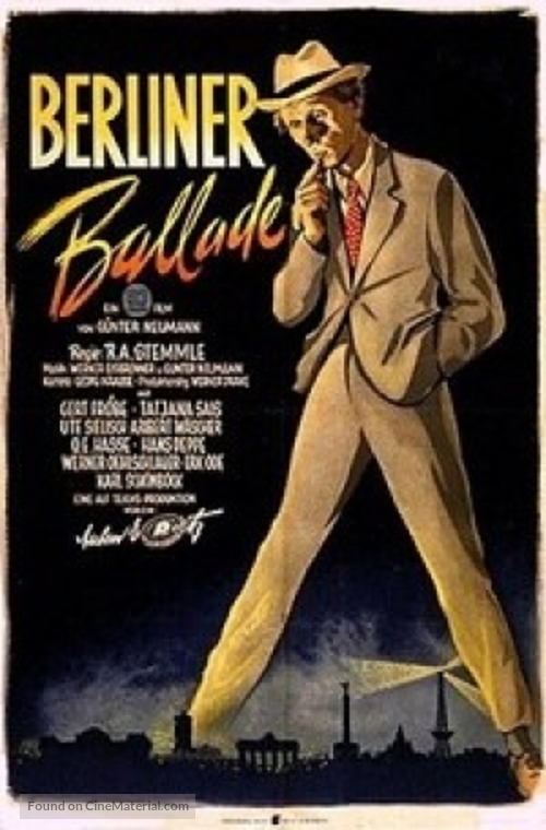 Berliner Ballade - German Movie Poster