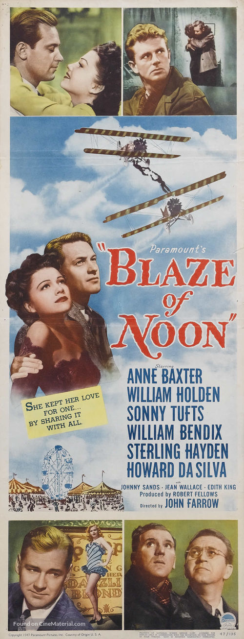 Blaze of Noon - Movie Poster