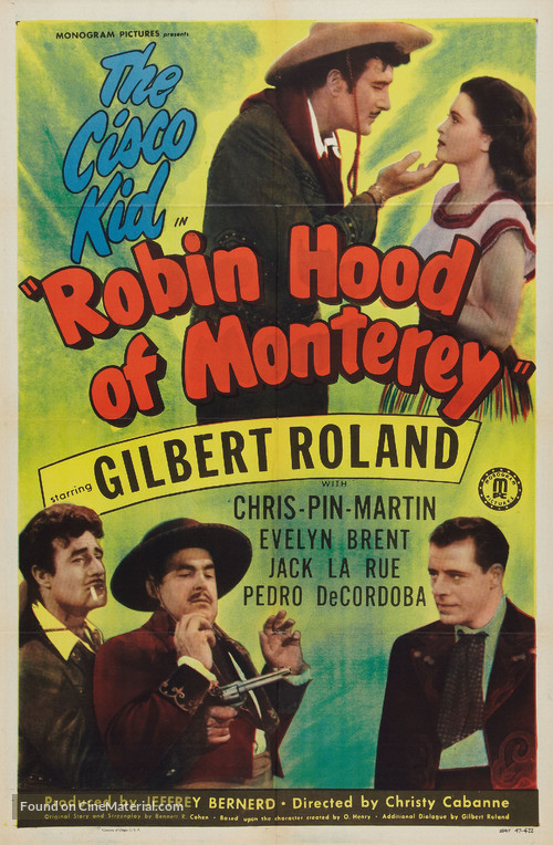 Robin Hood of Monterey - Movie Poster