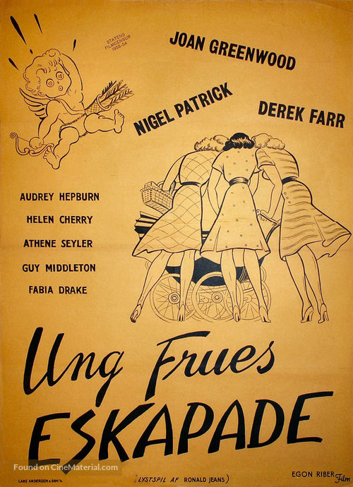 Young Wives&#039; Tale - Danish Movie Poster