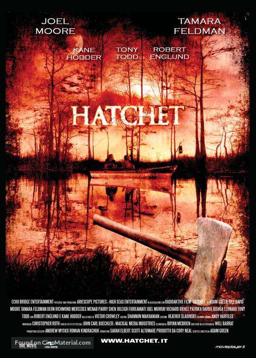 Hatchet - Italian Movie Poster