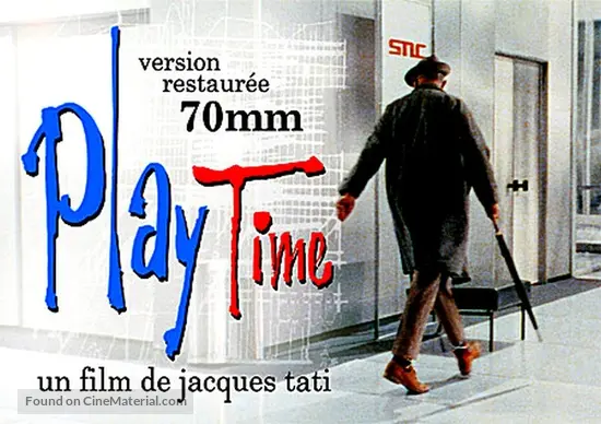 PlayTime - French Movie Poster