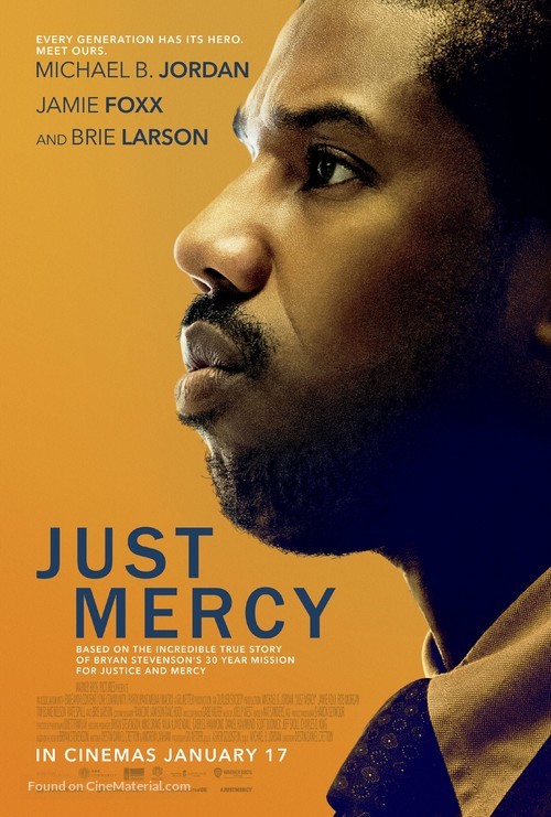 Just Mercy - British Movie Poster