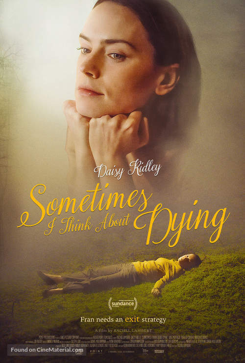 Sometimes I Think About Dying - British Movie Poster