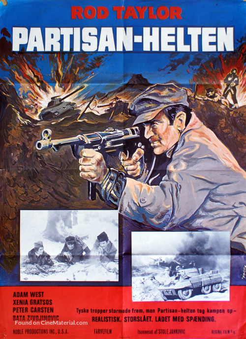 Partizani - Danish Movie Poster