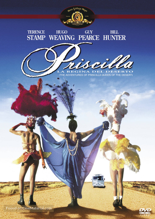 The Adventures of Priscilla, Queen of the Desert - Spanish DVD movie cover