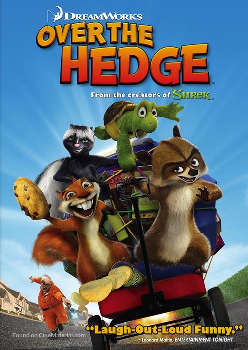 Over the Hedge - DVD movie cover