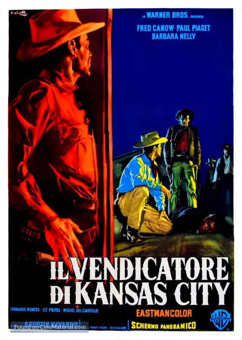 Cuatro balazos - Italian Movie Poster
