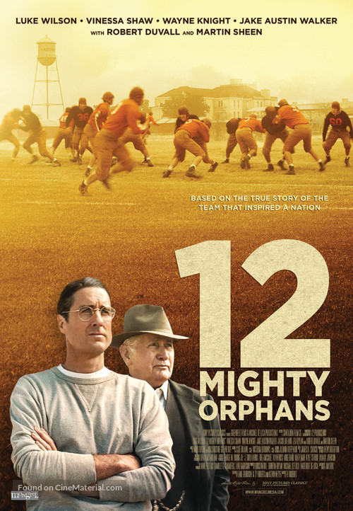 12 Mighty Orphans - Canadian Movie Poster