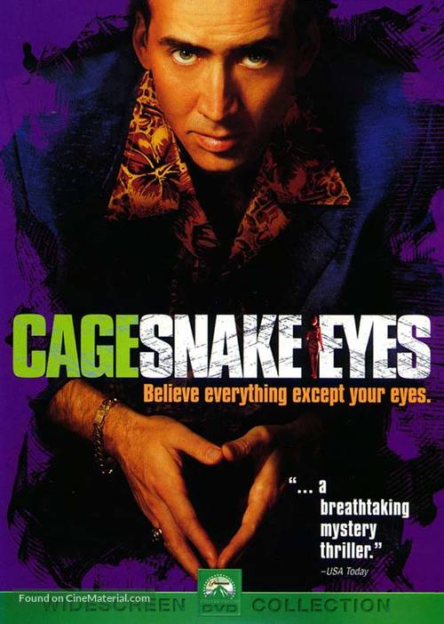 Snake Eyes - DVD movie cover