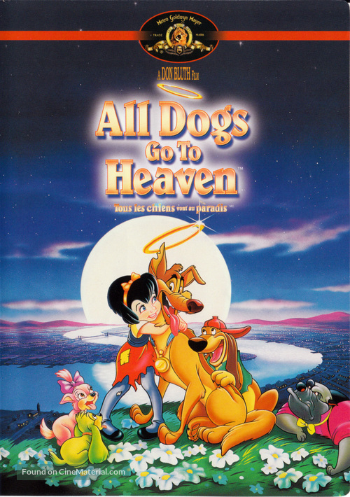 All Dogs Go to Heaven - Canadian Movie Cover