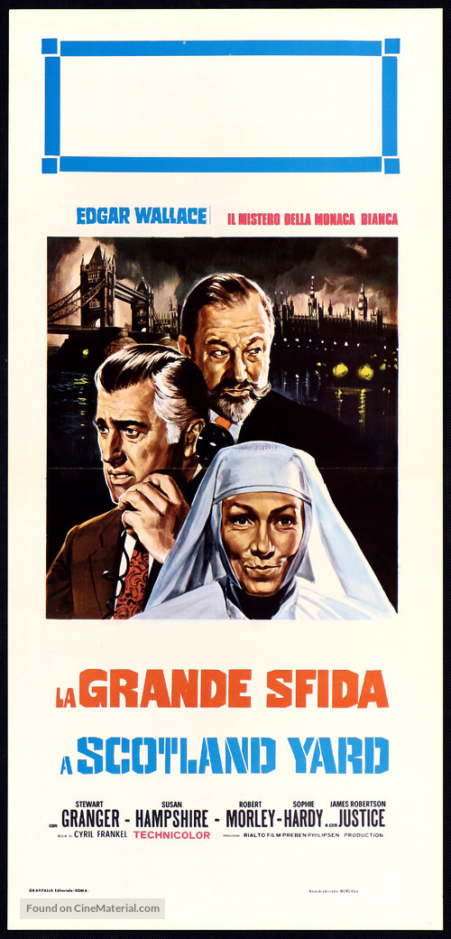 The Trygon Factor - Italian Movie Poster