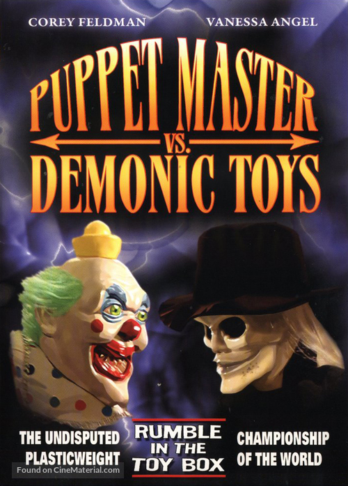 Puppet Master vs. Demonic Toys - DVD movie cover