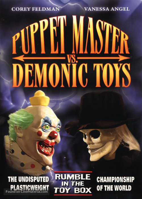 Puppet Master vs. Demonic Toys - DVD movie cover