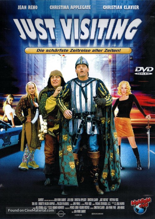 Just Visiting - German Movie Cover
