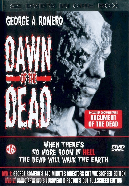 Dawn of the Dead - Dutch DVD movie cover