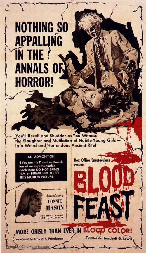 Blood Feast - Movie Poster