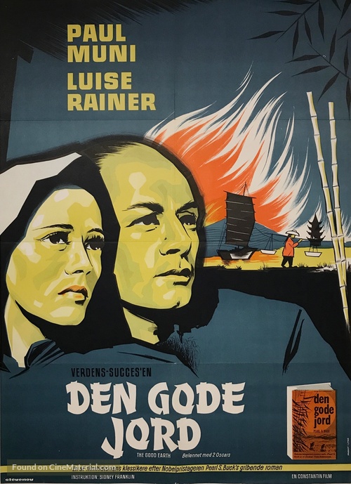 The Good Earth - Danish Movie Poster