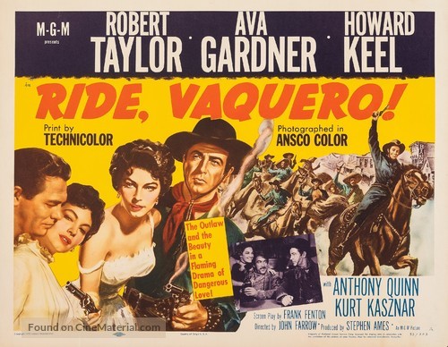 Ride, Vaquero! - Movie Poster