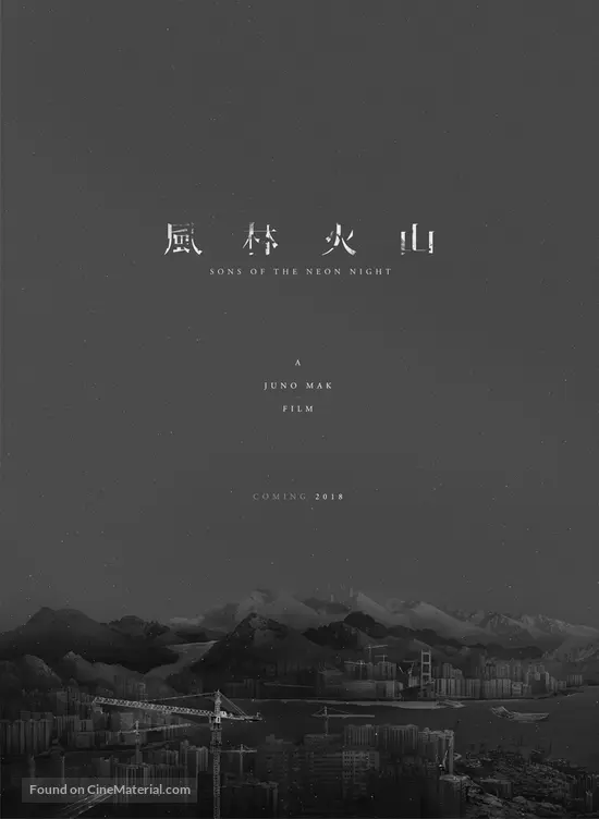 Sons Of The Neon Night 21 Hong Kong Movie Poster Sons Of The Neon Night 21 Hong Kong Movie Poster