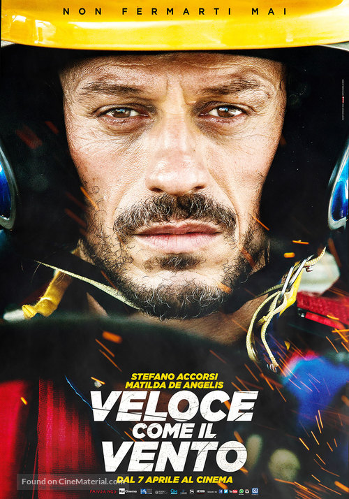 Veloce come il vento - Italian Movie Poster