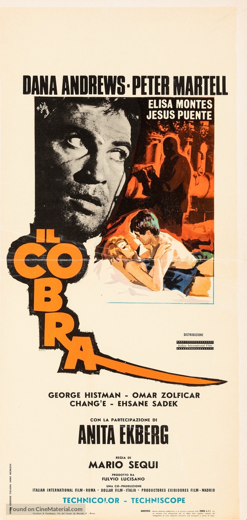 Cobra, Il - Italian Movie Poster