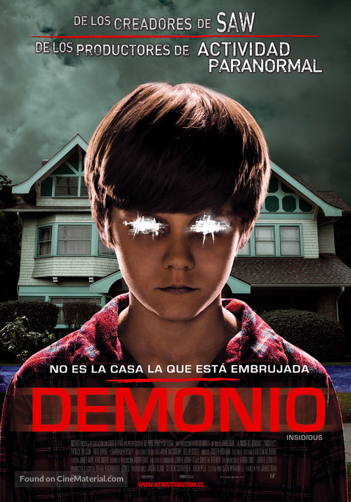 Insidious - Chilean Movie Poster