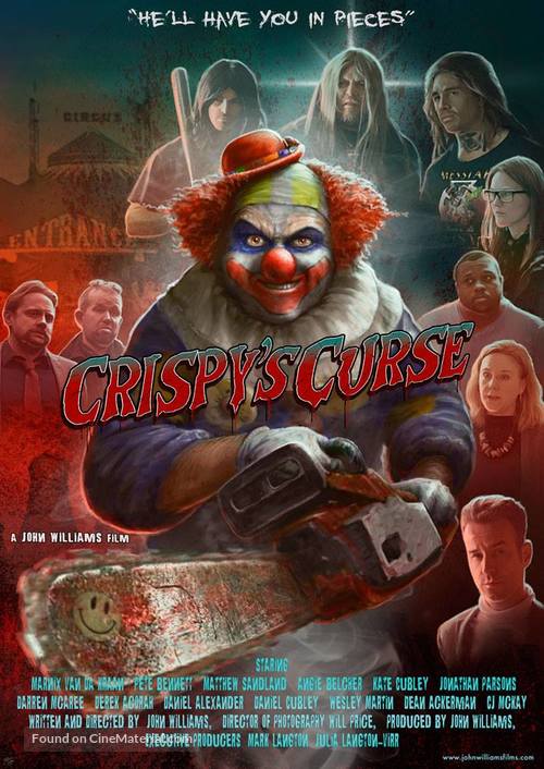 Crispy&#039;s Curse - British Movie Poster