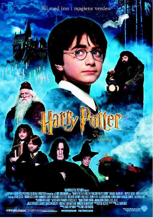 Harry Potter and the Philosopher&#039;s Stone - Norwegian Movie Poster