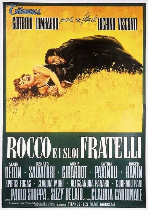 Rocco e i suoi fratelli - Italian Movie Poster