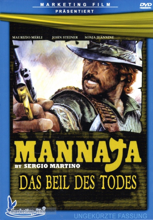 Mannaja - German DVD movie cover