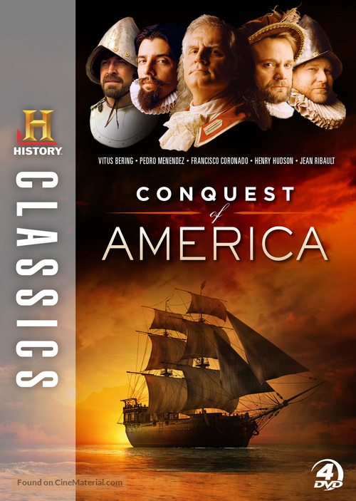 &quot;The Conquest of America&quot; - DVD movie cover