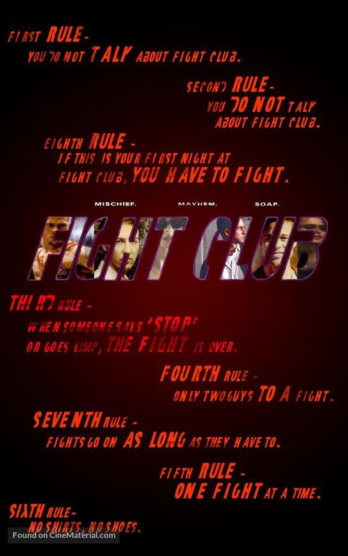 Fight Club - VHS movie cover