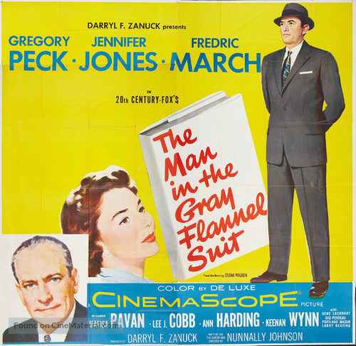 The Man in the Gray Flannel Suit - Movie Poster