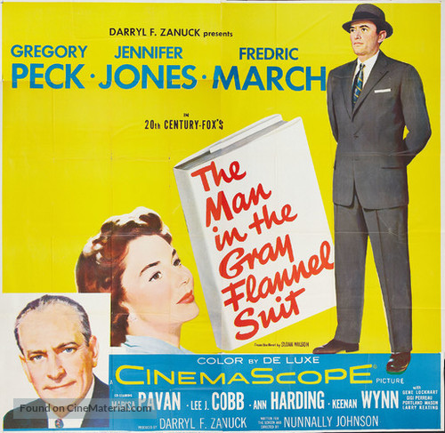 The Man in the Gray Flannel Suit (1956) movie poster