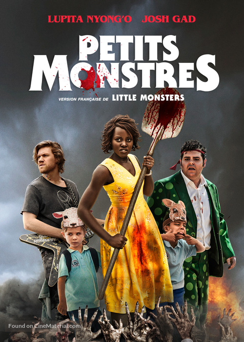 Little Monsters - Canadian DVD movie cover